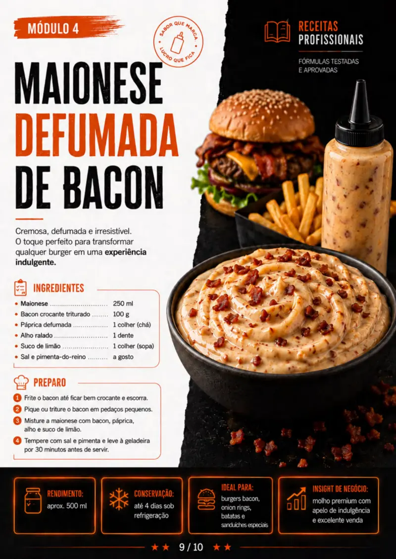 Molhos secretos de sucesso